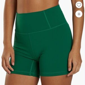 FP movement by Free People Green Women's High-Waisted Shorts